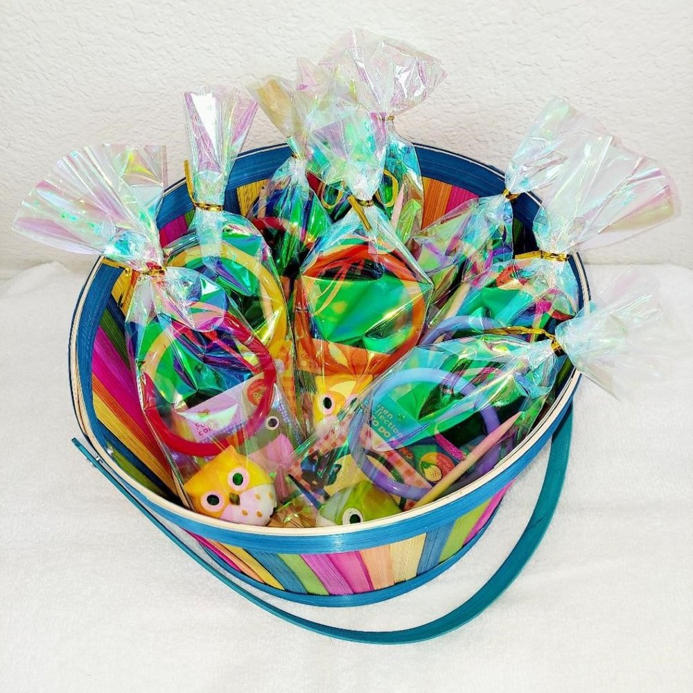 Custom Made School Goodie Bags/Classroom Party Favors - Set of 15